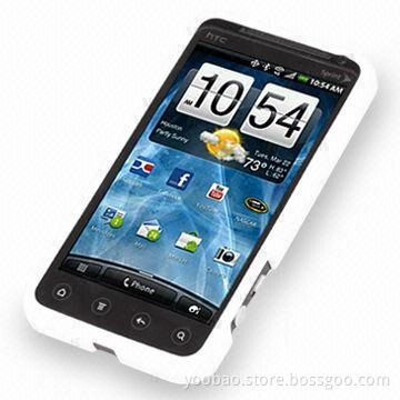 Protect Case, Made of PC/TPU Materials, HTC EVO 3D, with 1 Pieces Screen Protector